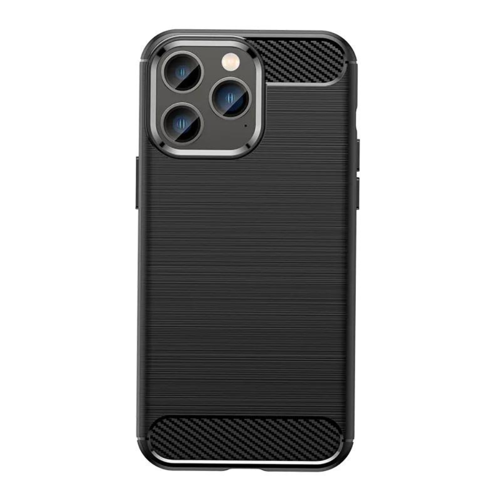 Coque carbon anti choc Noire